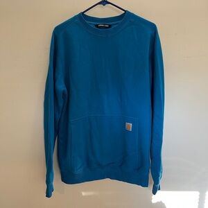 Carhartt Men's Vibrant Blue Crewneck Sweater